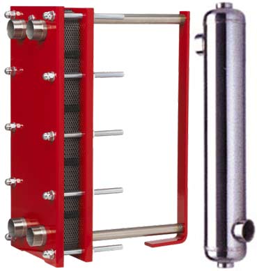 plate frame and fully welded heat exchangers